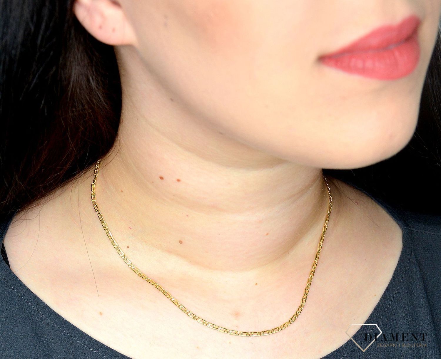 Złoty łańcuszek 585 ciekawe ogniwka 2,5 mm DIA-LAN-3146-585 2,5mm (1).jpg